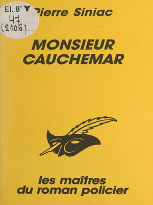 cover image of Monsieur Cauchemar